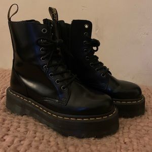 Never worn 7W Dr Marten Platform Boots
